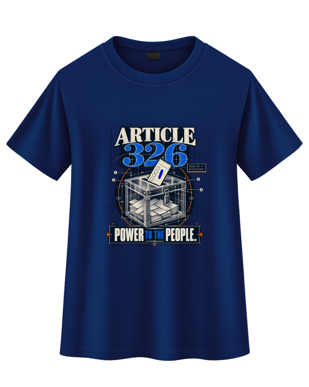 "Established 1950: Keep It Clean" Vintage Blueprint T-Shirt