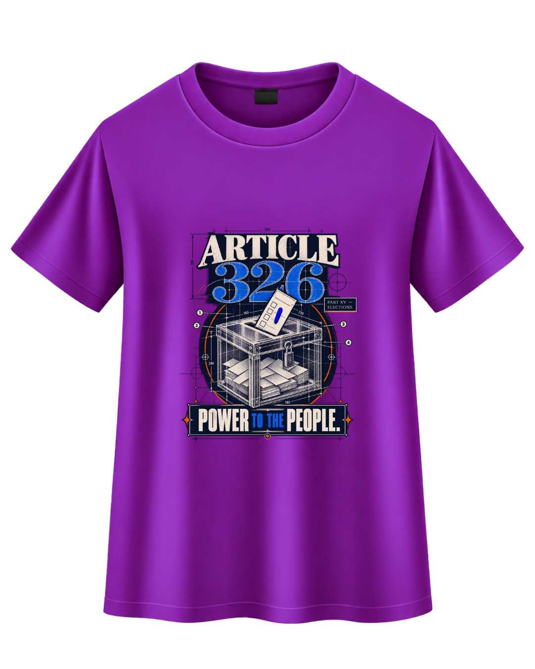 "Established 1950: Keep It Clean" Vintage Blueprint T-Shirt