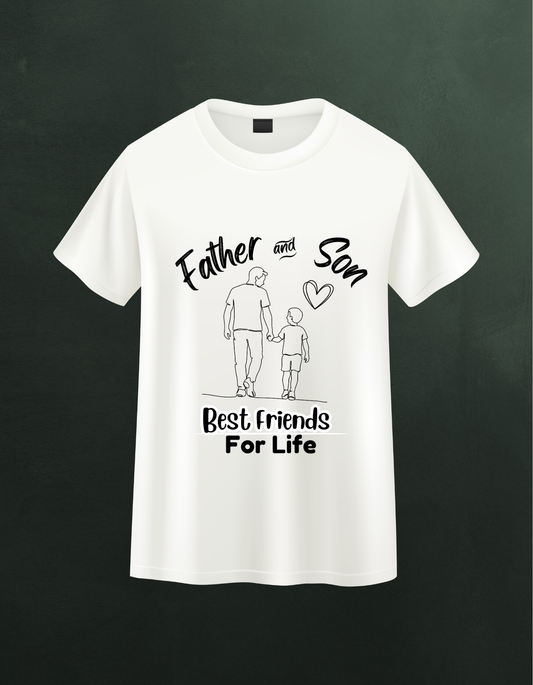 Father and Son Best Friends For Life Graphic Tee